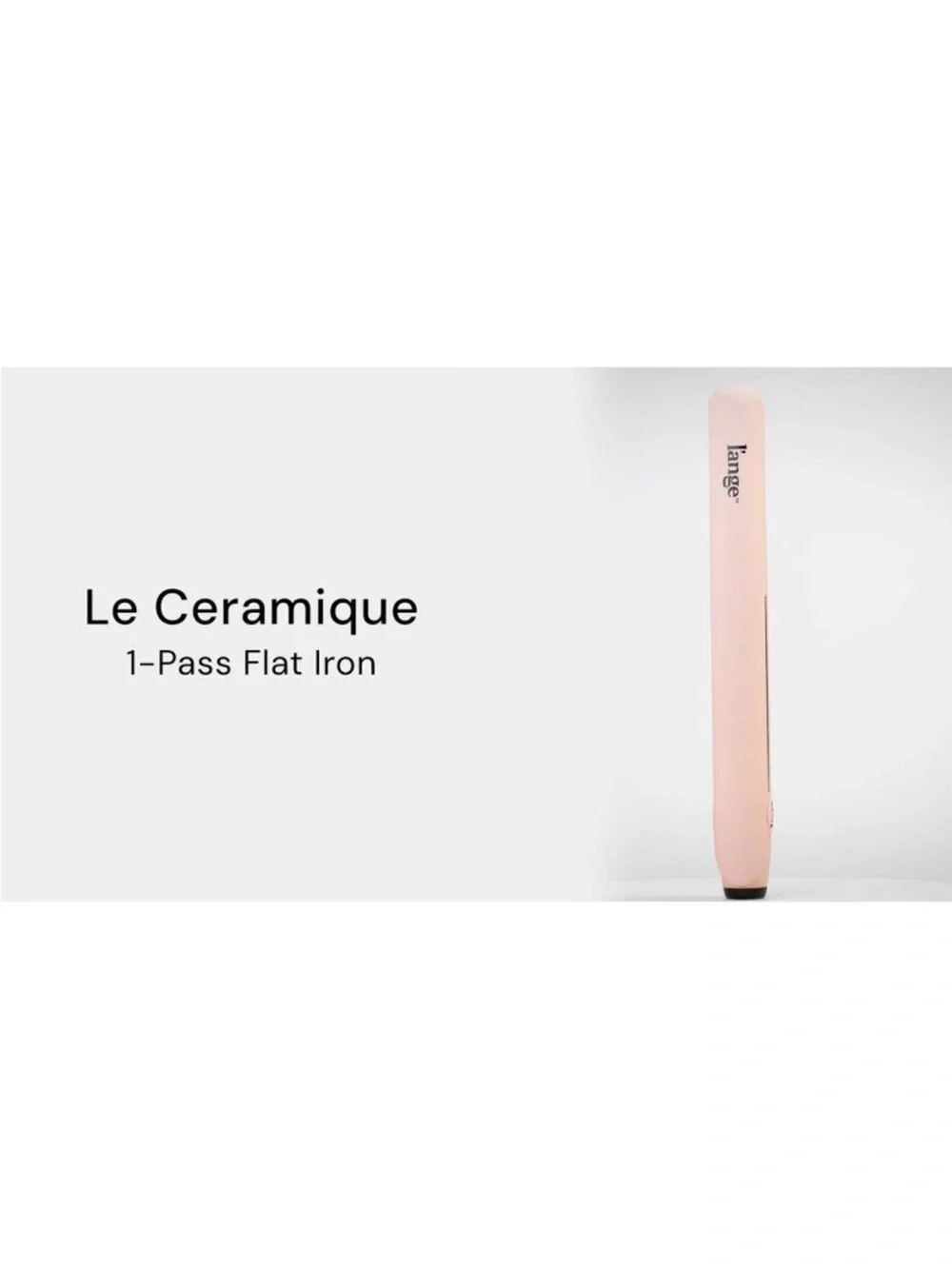 Lange hair straightener